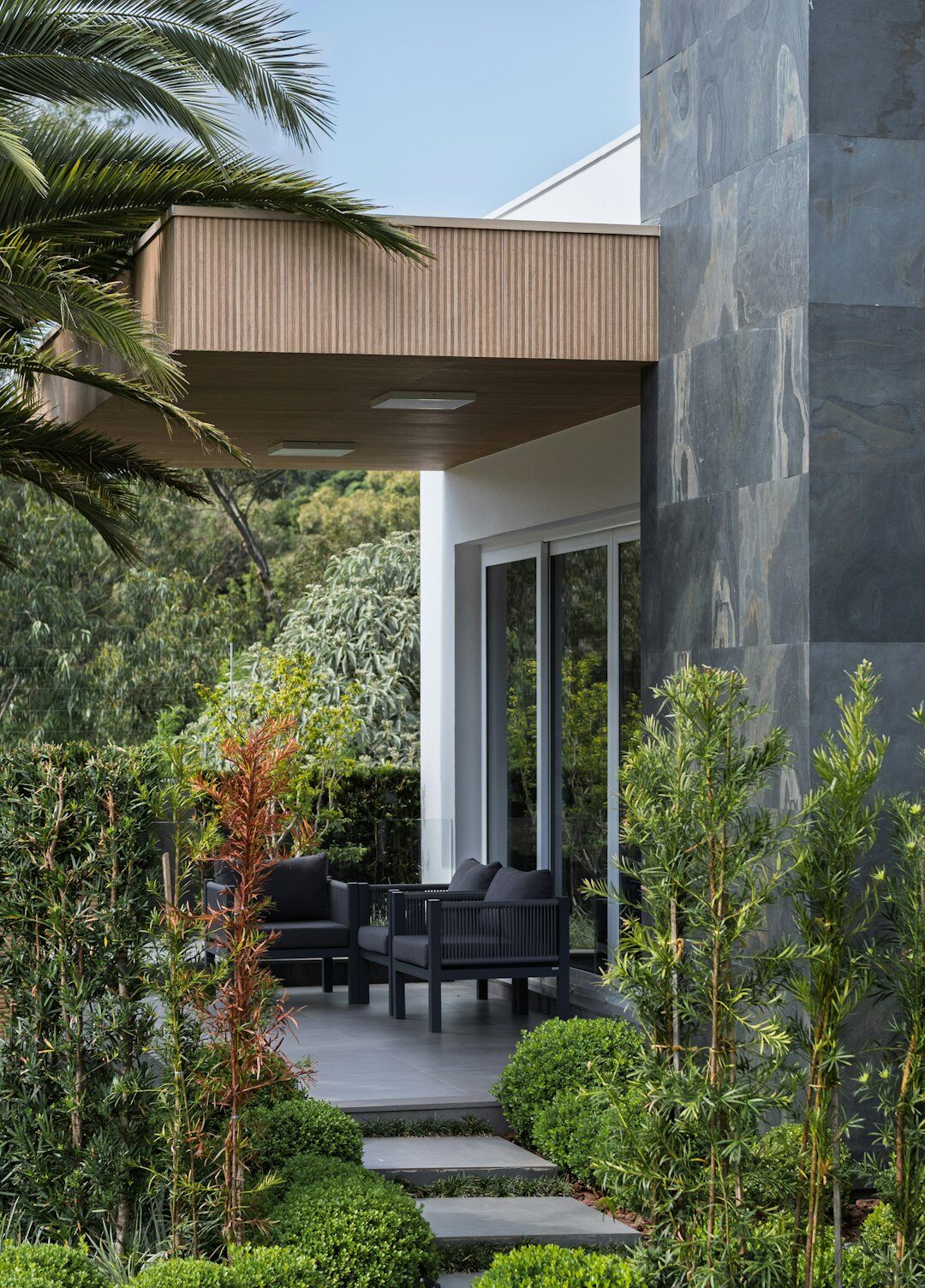 celebrity outdoor patio