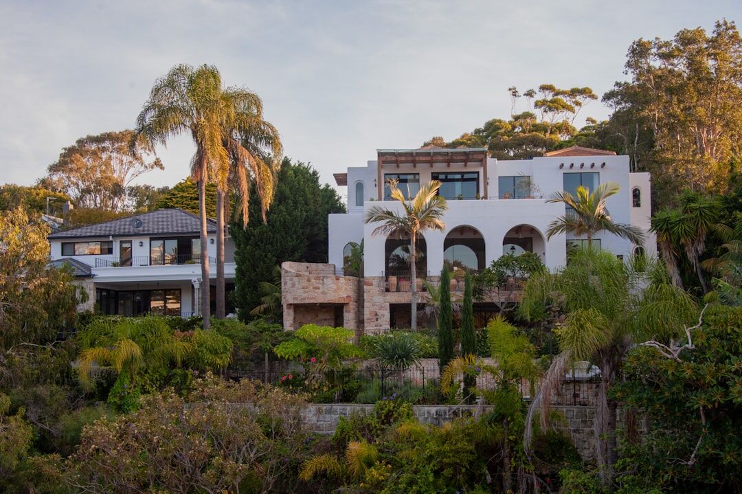 luxury hollywood villa exterior